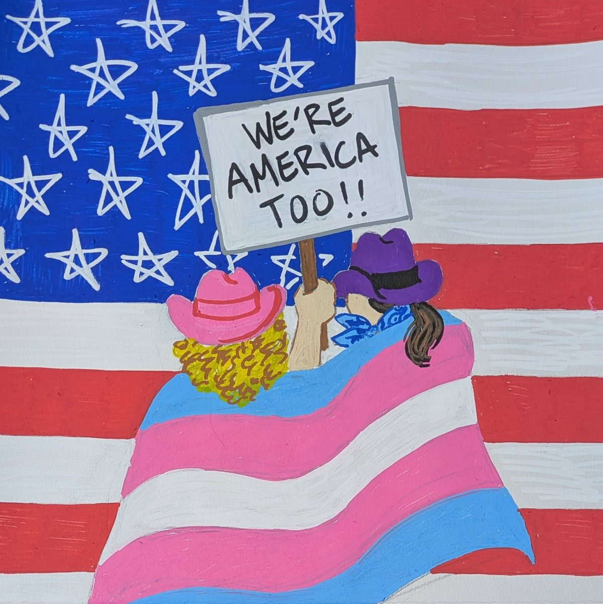 Squeakie — We're America Too Feat: Mya Byrne