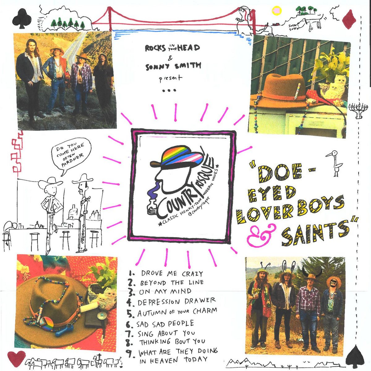 Country Risqué — Doe-Eyed Loverboys & Saints